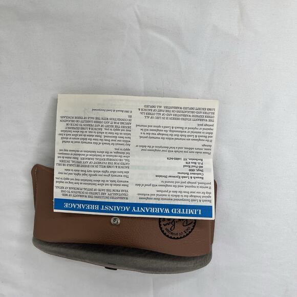 Vintage RayBan Cream Sunglasses Case only, for sunglasses by Bausch & Lomb - Picture 5 of 5